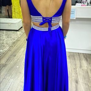 Sherri Hill two piece prom dress